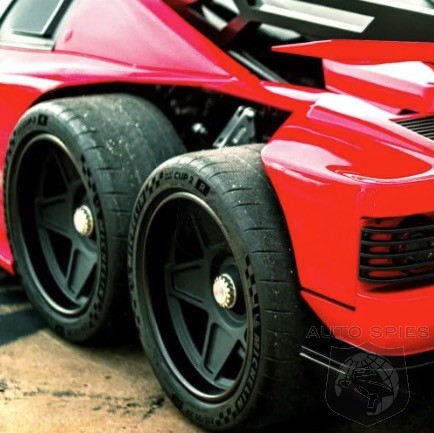 WATCH Gas Monkey Garge Continues The Abominations With A 6 Wheeled Ferrari Testarossa